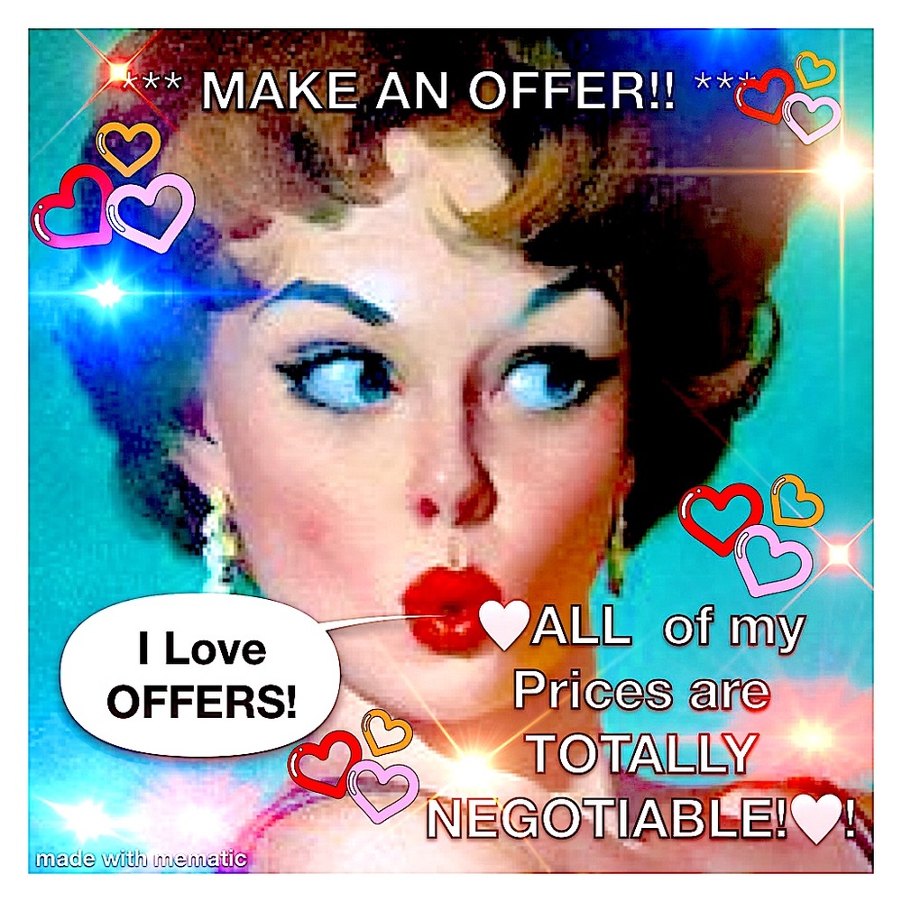 🌺💋I AIN’T GONNA BITE‼️💋🌺❤️MAKE ME AN✨OFFER✨&I’LL TOTES🌟CONSIDER🌟 IT‼️💋🌺
